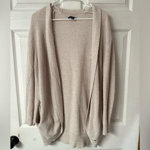American Eagle Outfitters Tan Cardigan with Pockets